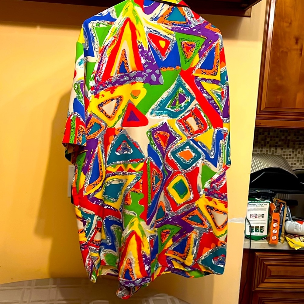 Multicolor Abstract Shirt - Picture 3 of 5